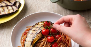Recept Spaghetti Half Volkoren gegrilde groenten Grand'Italia